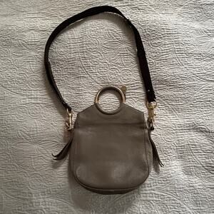 See by Chloe Leather Handbag with metal handles, designer